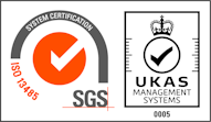 ISO 13485 System Certification SGS - UKAS Management Systems 0005